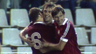 Hungary celebrate after scoring 10 goals past El Salvador