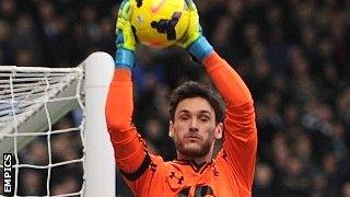 Tottenham goalkeeper Hugo Lloris