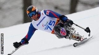 British skier Mick Brennan