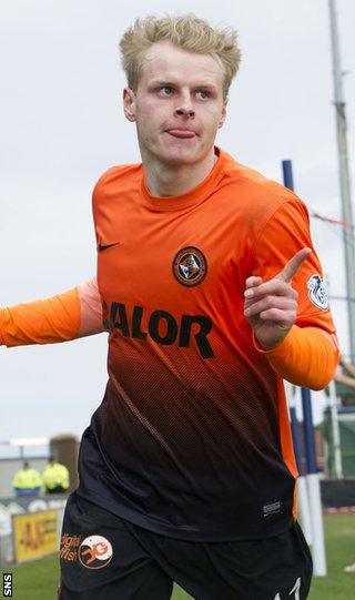 Dundee United's Gary Mackay-Steven