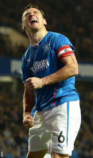 Rangers' hat-trick hero Lee McCulloch