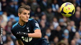 Tottenham Hotspur winger Erik Lamela