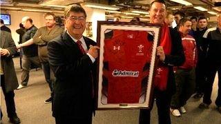 WRU chief executive Roger Lewis led tributes to Davies ahead of the Wales v Scotland kick-off.