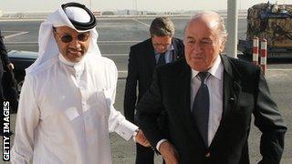 Mohammed Bin Hammam attempted to unseat Fifa President Sepp Blatter in 2011