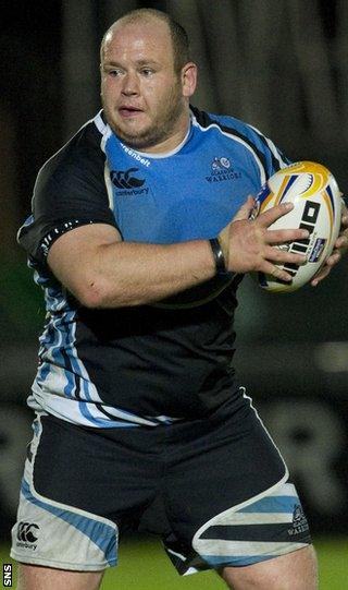 Glasgow prop Mike Cusack