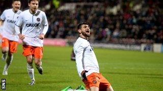 Nadir Ciftci's solo effort was the highlight of Dundee United's 2-1 win over Hearts