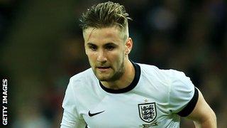 Southampton and England defender Luke Shaw