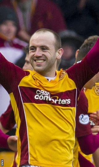 Motherwell forward James McFadden