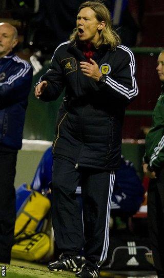 Scotland coach Anna Signeul