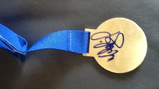 Jamieson's gold medal