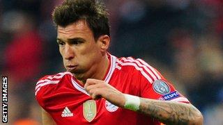 Bayern Munich forward Mario Mandzukic