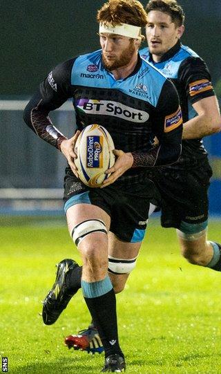 Glasgow Warriors forward Rob Harley