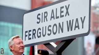 Former Manchester United manager Sir Alex Ferguson