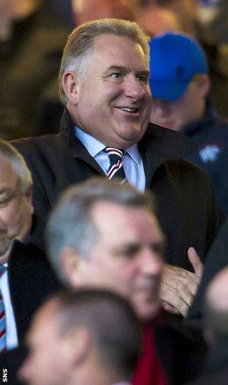 Rangers chief executive Graham Wallace