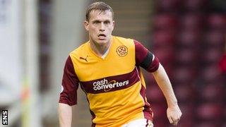 Motherwell left-back Stevie Hammell