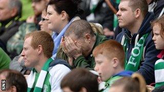 Hibs fans