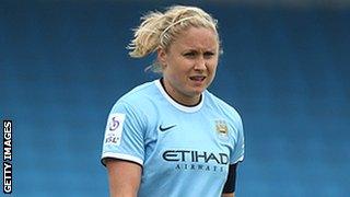 Manchester City captain Steph Houghton