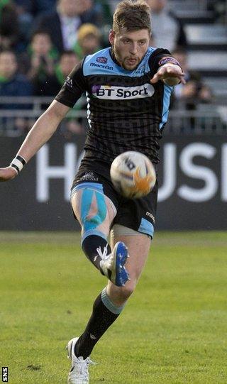 Glasgow Warriors fly-half Finn Russell