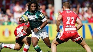 Marland Yarde scored a hat-trick for London Irish at Gloucester