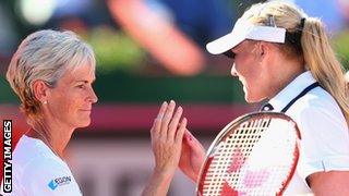 Judy Murray and Elena Baltacha