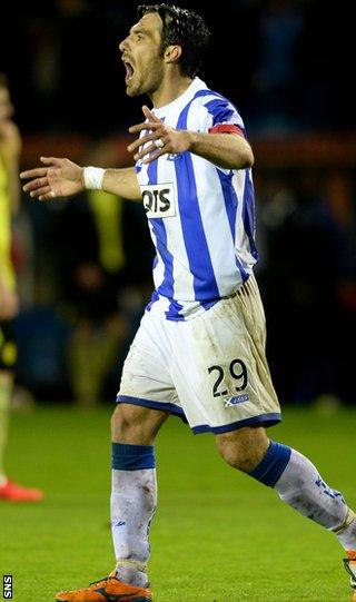 Kilmarnock captain Manuel Pascali