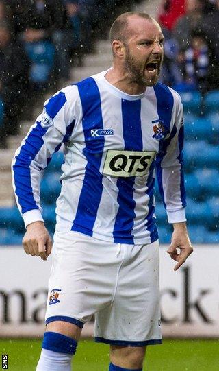 Kilmarnock striker Kris Boyd