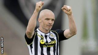 St Mirren captain Jim Goodwin