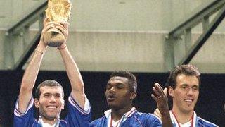 France win the 1998 World Cup