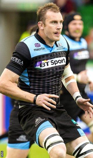 Glasgow Warriros forward Al Kellock