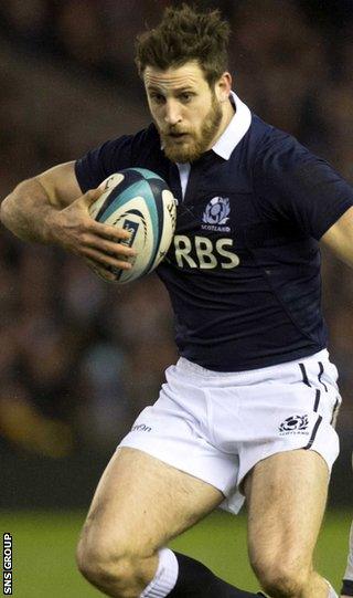 Scotland winger Tommy Seymour