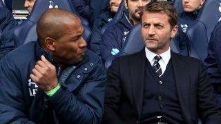 Les Ferdinand and Tim Sherwood