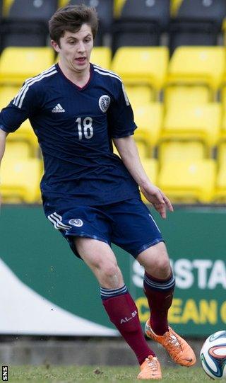 Rangers midfielder Charlie Telfer