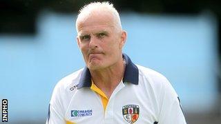 Antrim manager Liam Bradley