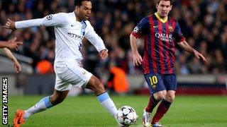 Manchester City Joleon Lescott could be on his way to the capital