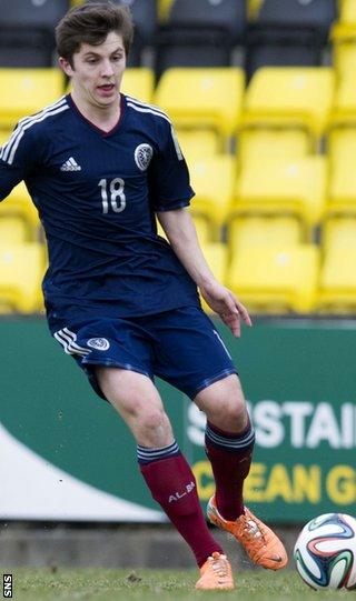 Rangers and Scotland under-19s midfielder Charlie Telfer is a target for Dundee United