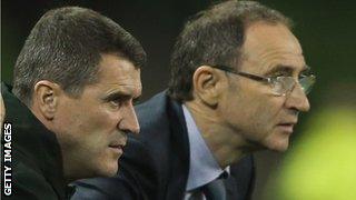 Roy Keane and Martin O'Neill