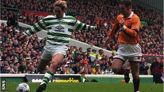 Vidar Riseth playing for Celtic