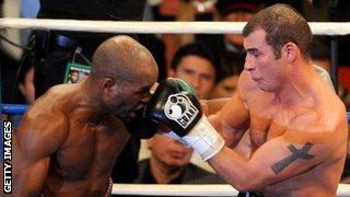 Joe Calzaghe beat American great Bernard Hopkins in one of his career-defining fights