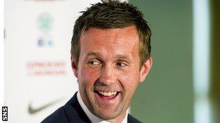 Ronny Deila at Celtic Park