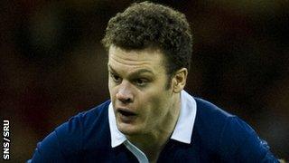 Scotland centre Duncan Taylor