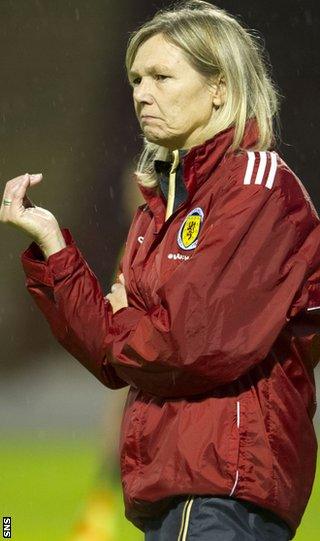 Scotland coach Anna Signeul