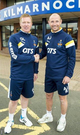 Gary Locke and Allan Johnston