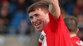 Billy Joe Burns left Linfield to join Belfast rivals Crusaders