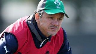 Les Kiss will combine his duties with Ireland and Ulster