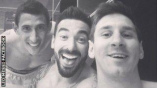 Lionel Messi and colleagues