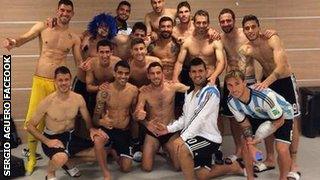 Sergio Aguero and Argentina