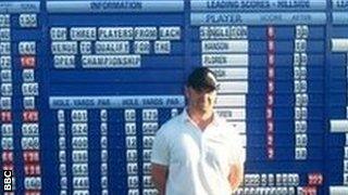 John Singleton shot a second round 66 at Hillside to book his place at the Open