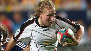 Mandy Marchak in action for Canada's team