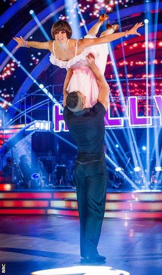 Smith and Flavia Cacace perform during an episode of Strictly Come Dancing