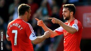 Rickie Lambert and Jay Rodriguez